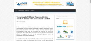 artigo novo